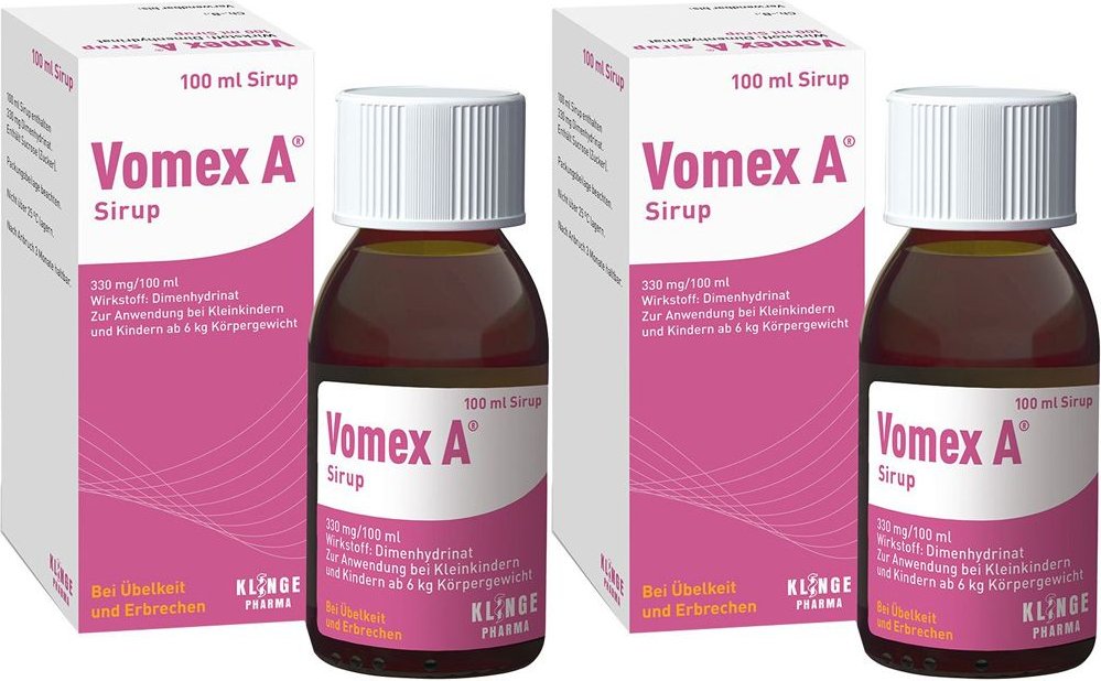 2x Vomex A® Sirup 2x100 ml