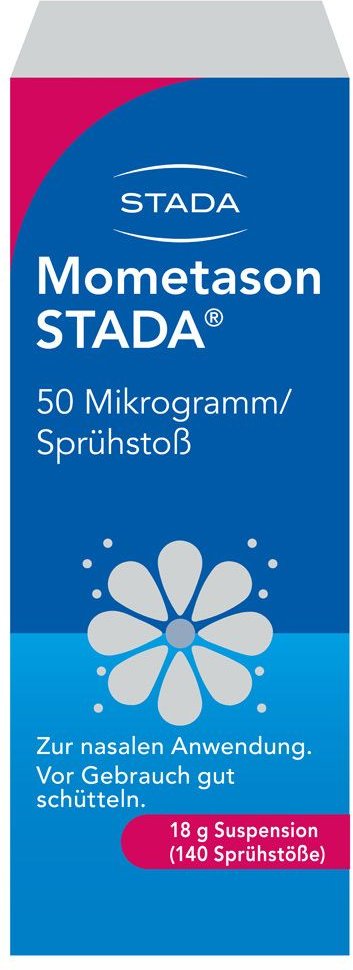 Mometason Stada Heuschnupfenspray 50µg/Sprühst.140 18 g Nasenspray