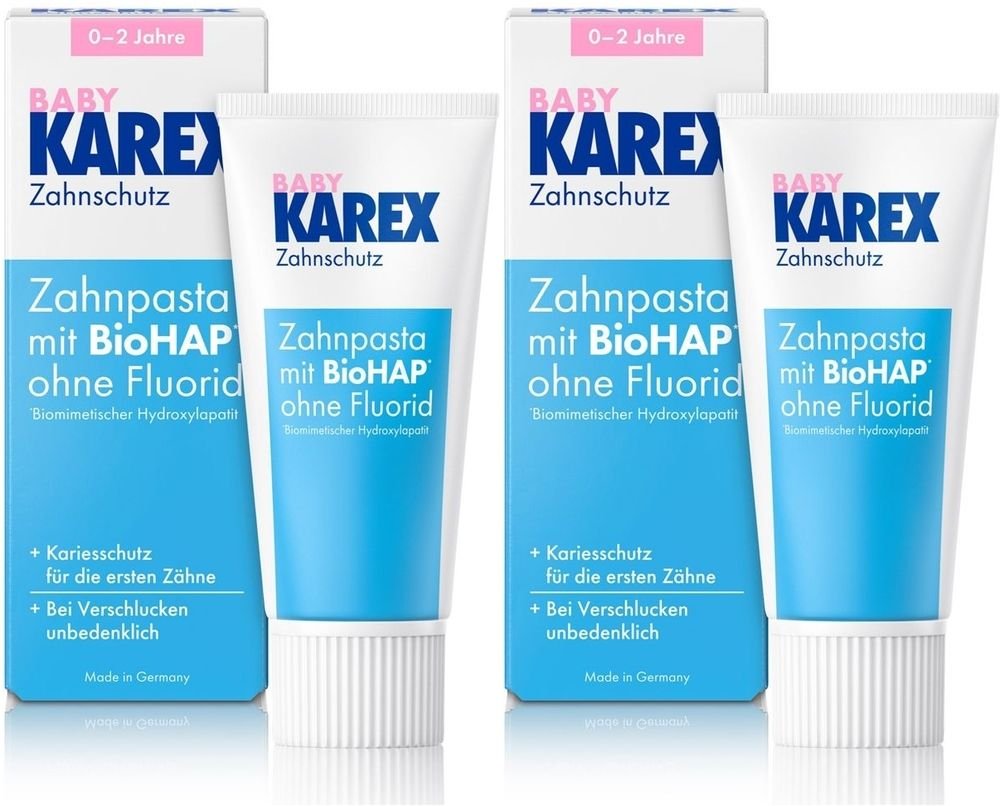 Baby Karex Zahnpasta 2x 2x50 ml