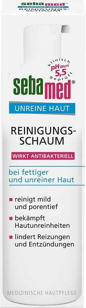 Sebamed Unreine Haut Reinigungsschaum 150 ml Schaum