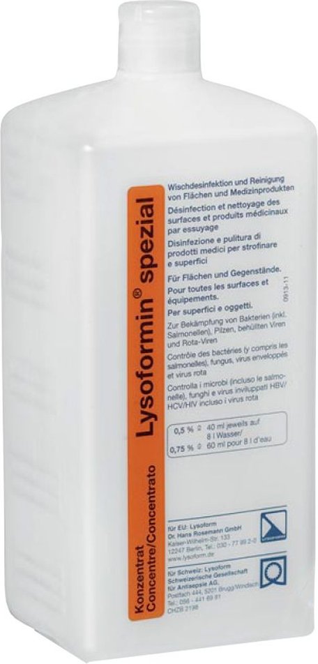 Thumbnail - Lysoformin spezial Konzentrat 1000 ml