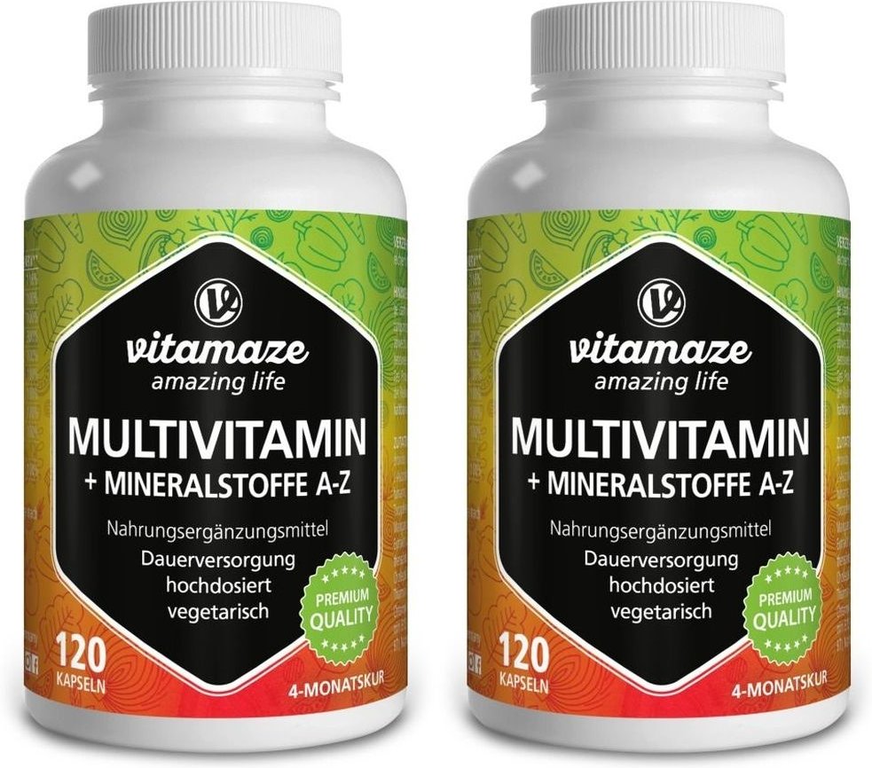 Multivitamin Kapseln hochdosiert 2x 2x120 St