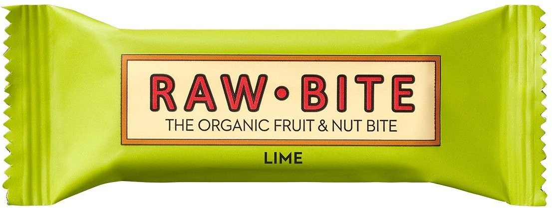 Rawbite Lime 50 g Riegel