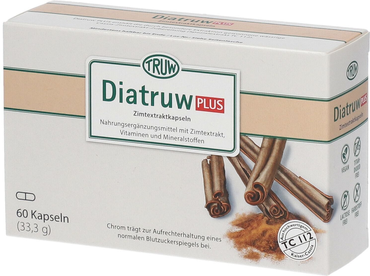 Thumbnail - 2x Diatruw Plus Zimtextraktkapseln 2x60 St Kapseln