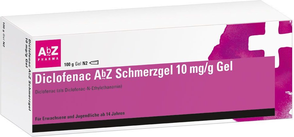 Diclofenac AbZ Schmerzgel 10 mg/g Gel
