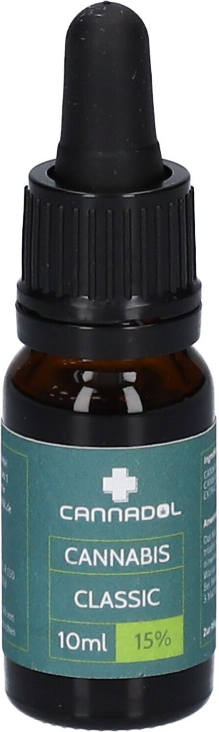CBD 15% Bio Cannadol Hanfextrakt Classic Tropfen 10 ml