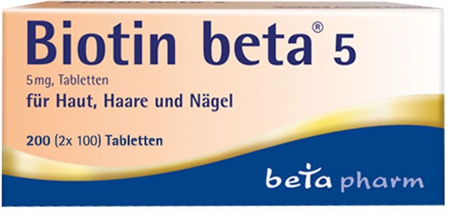 Biotin beta 5 Tabletten
