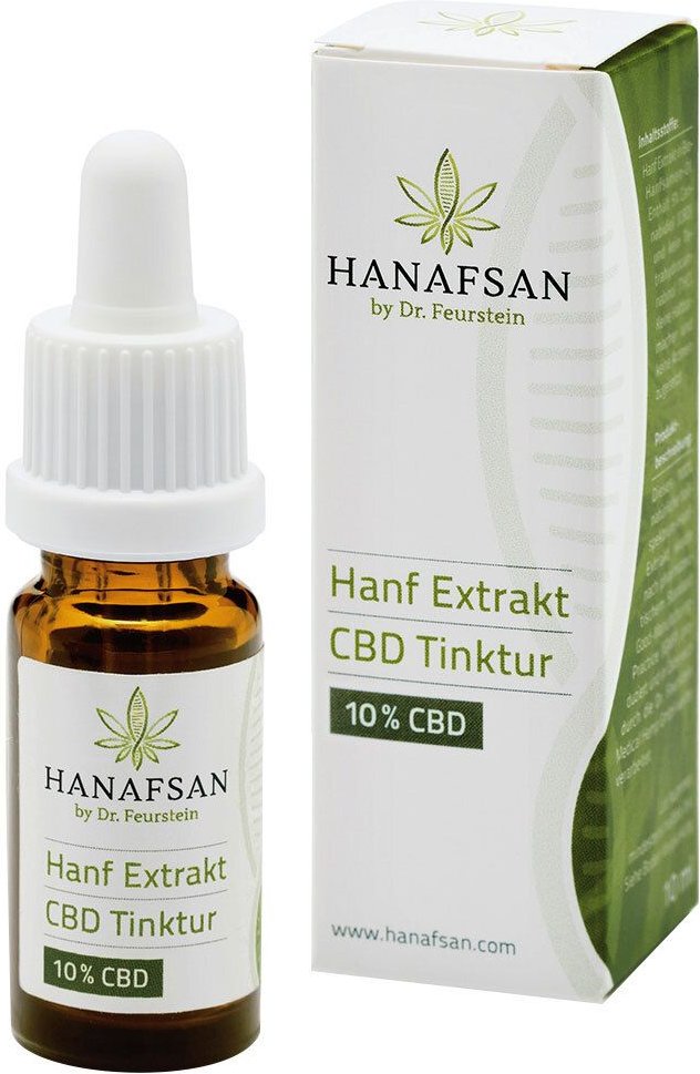 Thumbnail - CBD TKT 10% Hanafsan 10 ml Tinktur