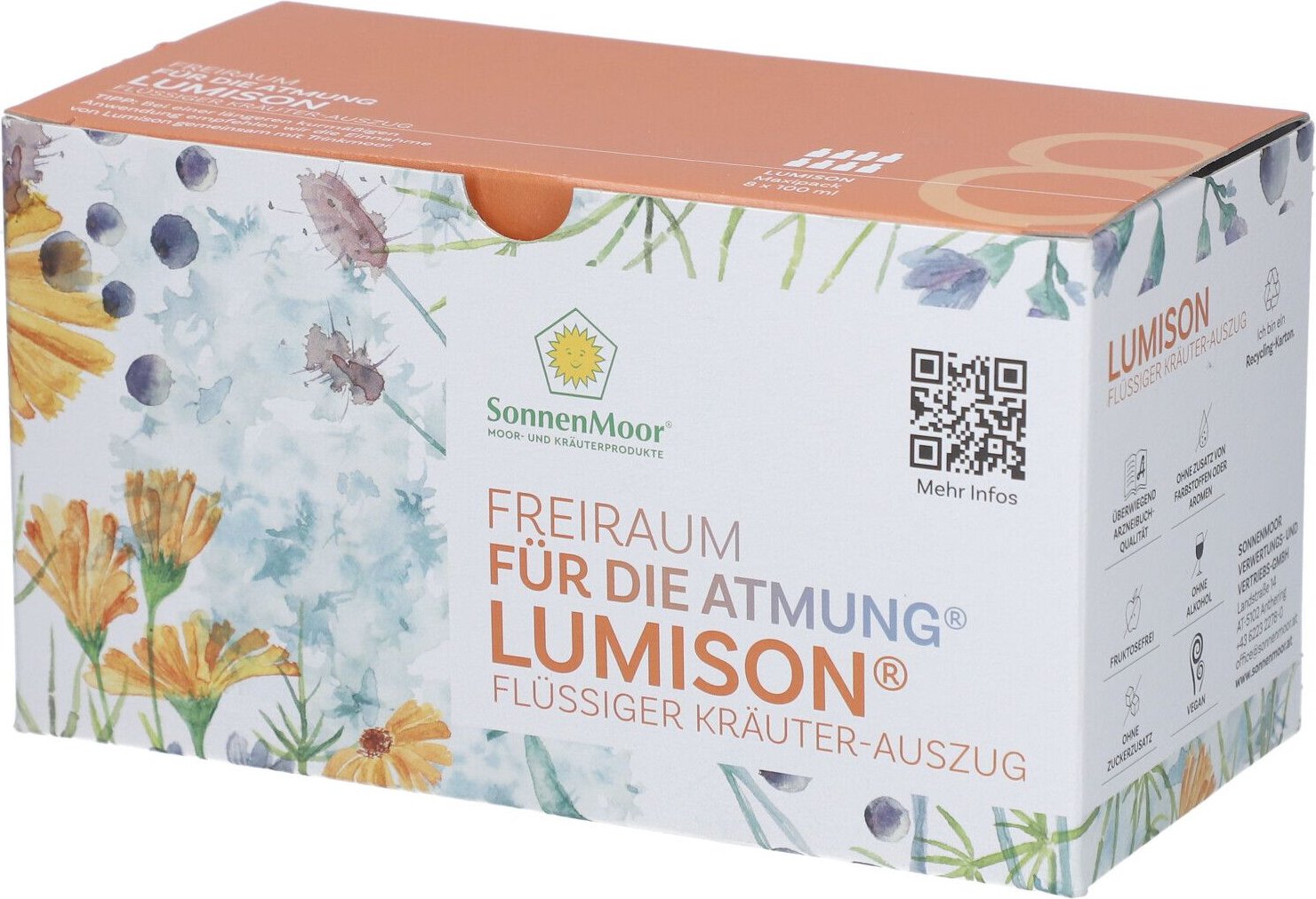 Lumison flüssig SonnenMoor 8x100 ml Flüssigkeit
