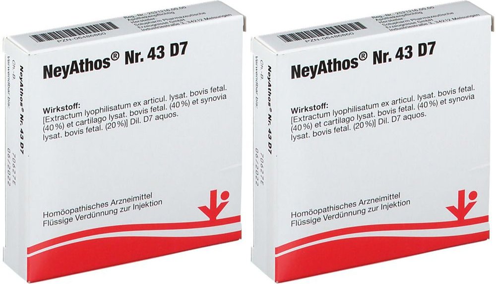 Neyathos Nr.43 D 7 Ampullen Doppelpack 2x5x2 ml