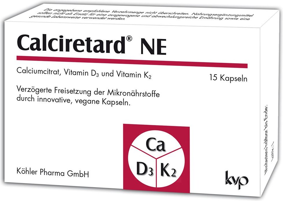 Calciretard NE Kapseln 15 St