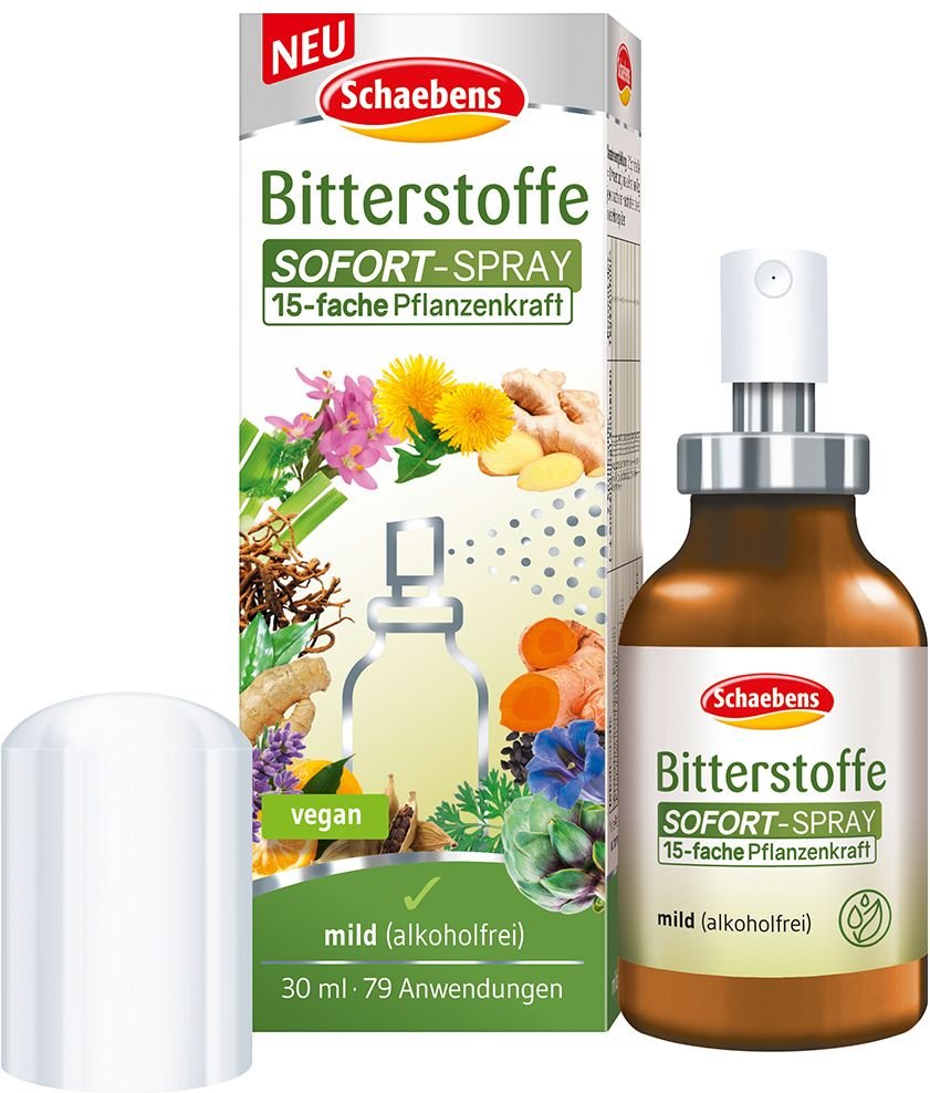 Thumbnail - Schaebens Bitterstoffe SOFORT-Spr.f.Magen-u.Darmfu 30 ml Sprühflasche