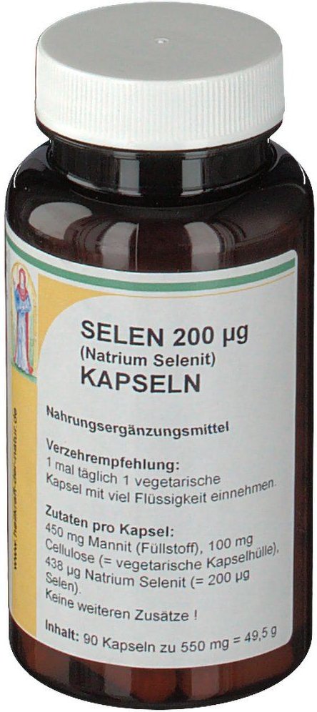 Selen 200 µg Natriumselenit Kapseln