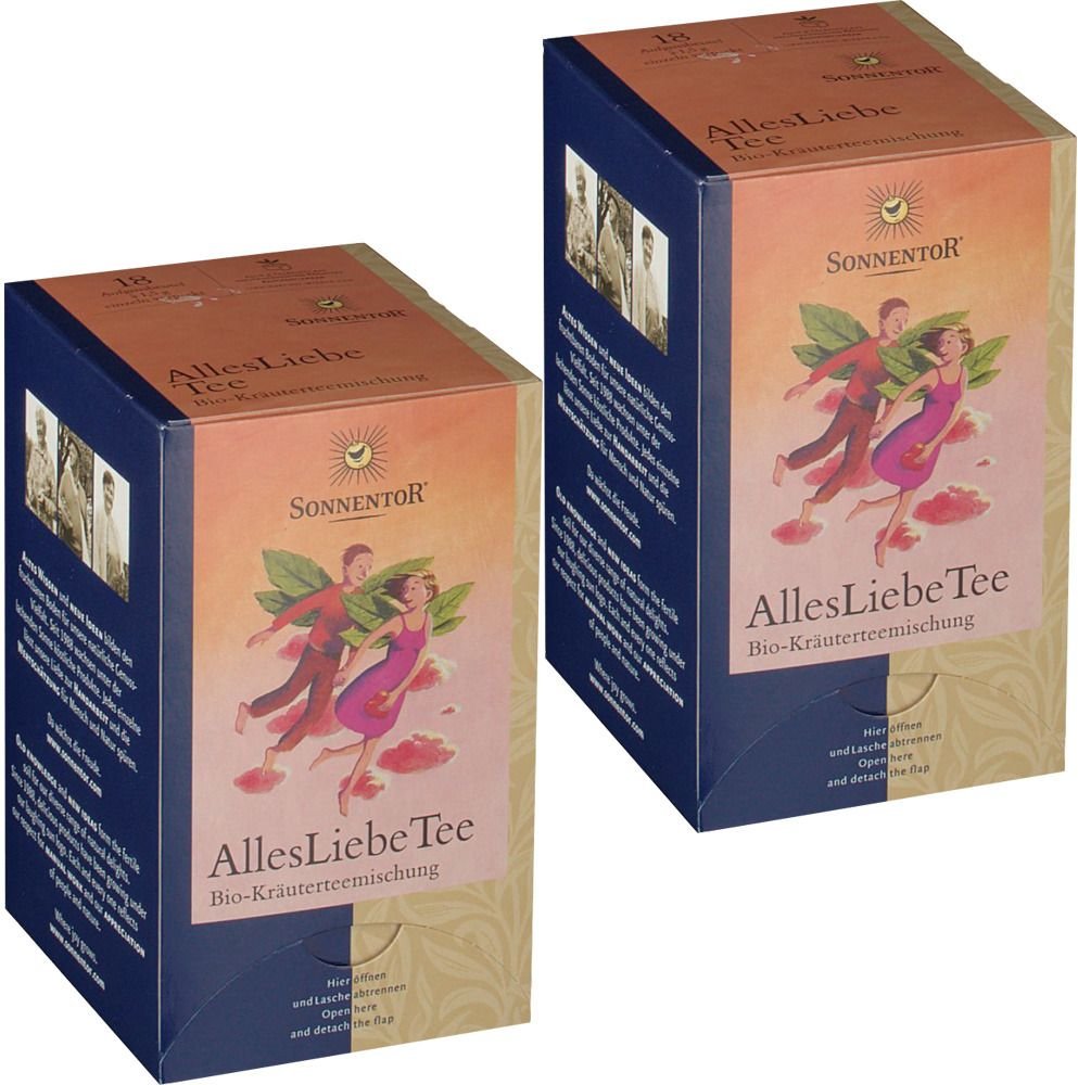 Sonnentor Alles Liebe Doppelpack 2x18 St Filterbeutel