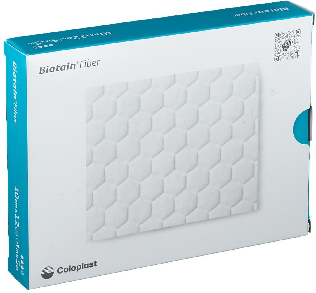 Biatain Fiber 10x12 cm Faserverband 10 St Verband