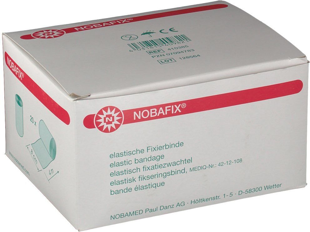 Nobafix Fixierbinden elast.8 cmx4 m 20 St Binden