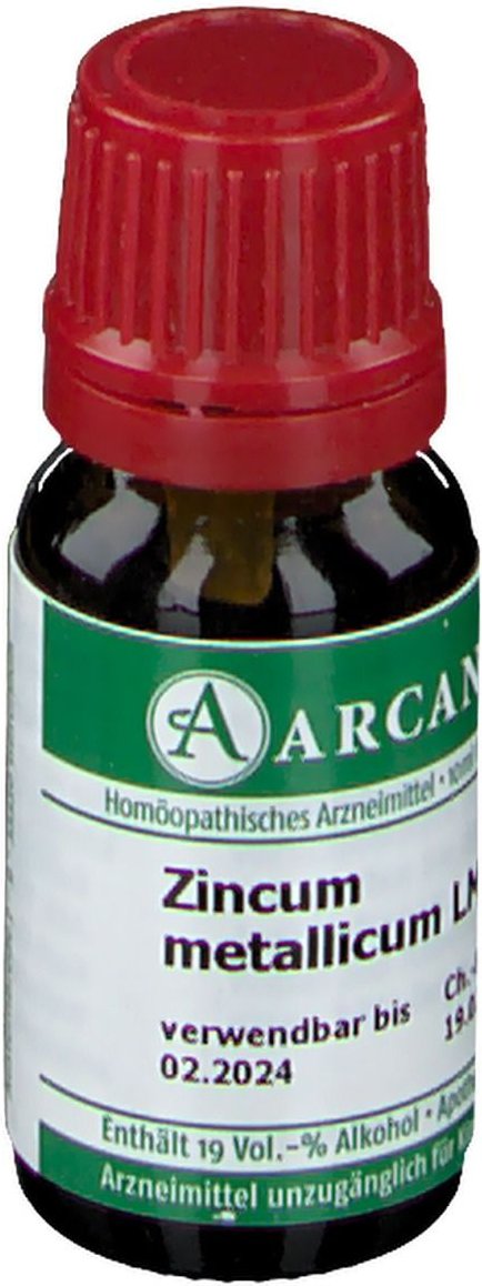 Thumbnail - Zincum Metallicum LM 18 Dilution 10 ml