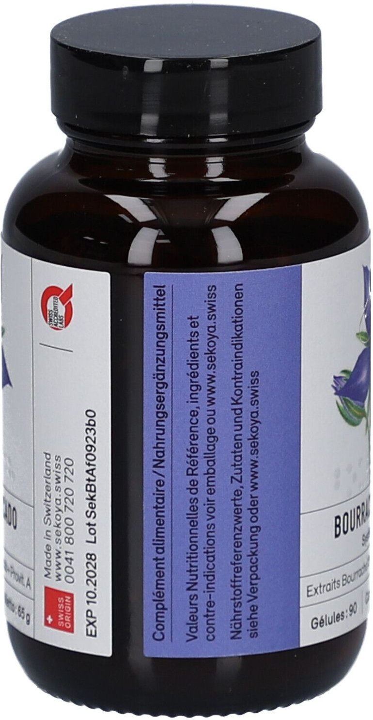 Sekoya Borretsch + Avocado Kaps Fl 90 Stk St Kapseln