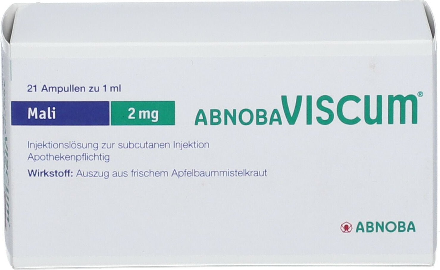 Abnobaviscum Mali 2 mg Ampullen 21 St