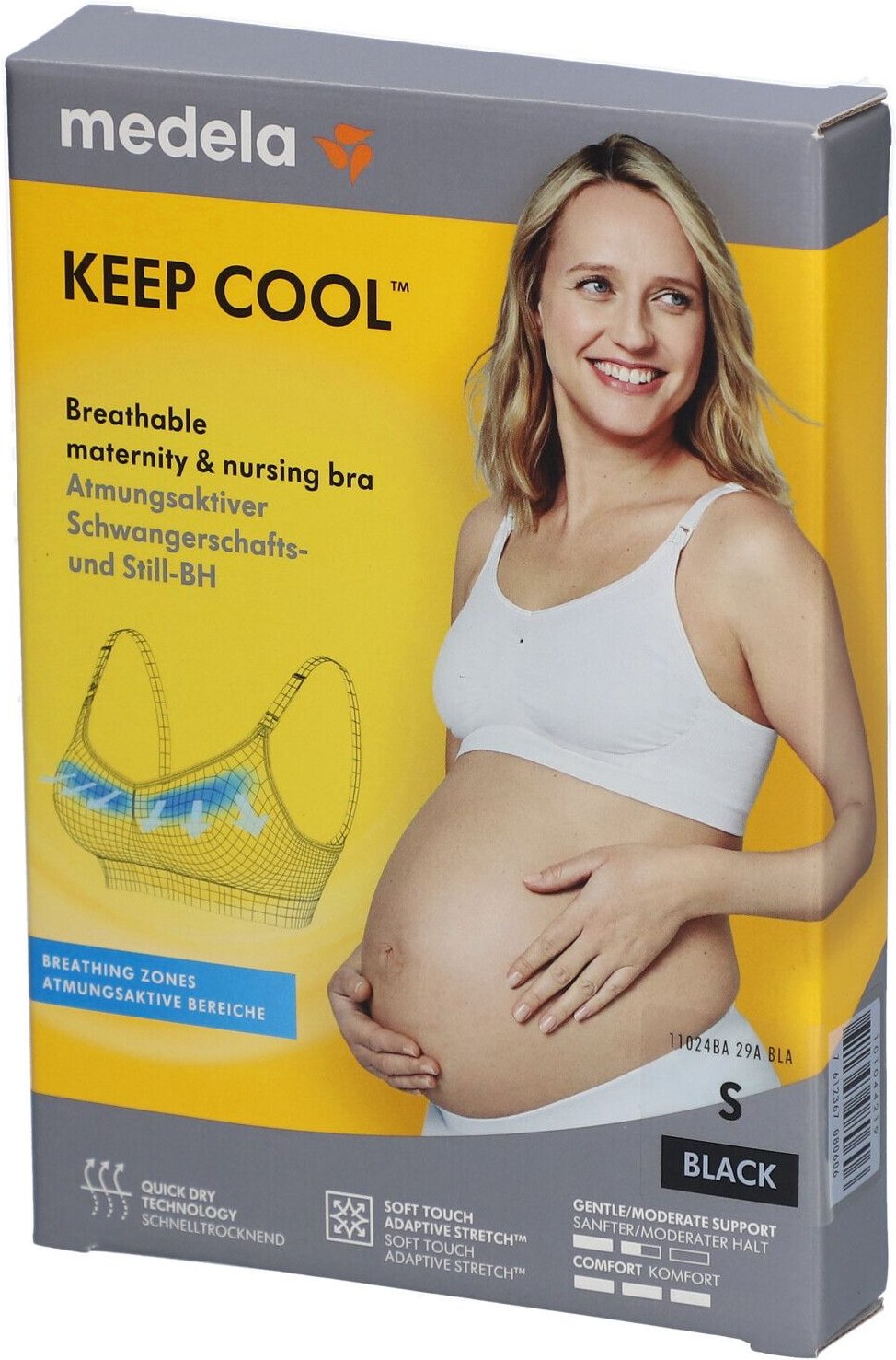 Medela Keep Cool BH S schwarz 1 St Bustier