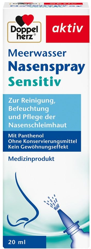 Doppelherz Meerwasser Nasenspray mit Panthenol 20 ml Spray