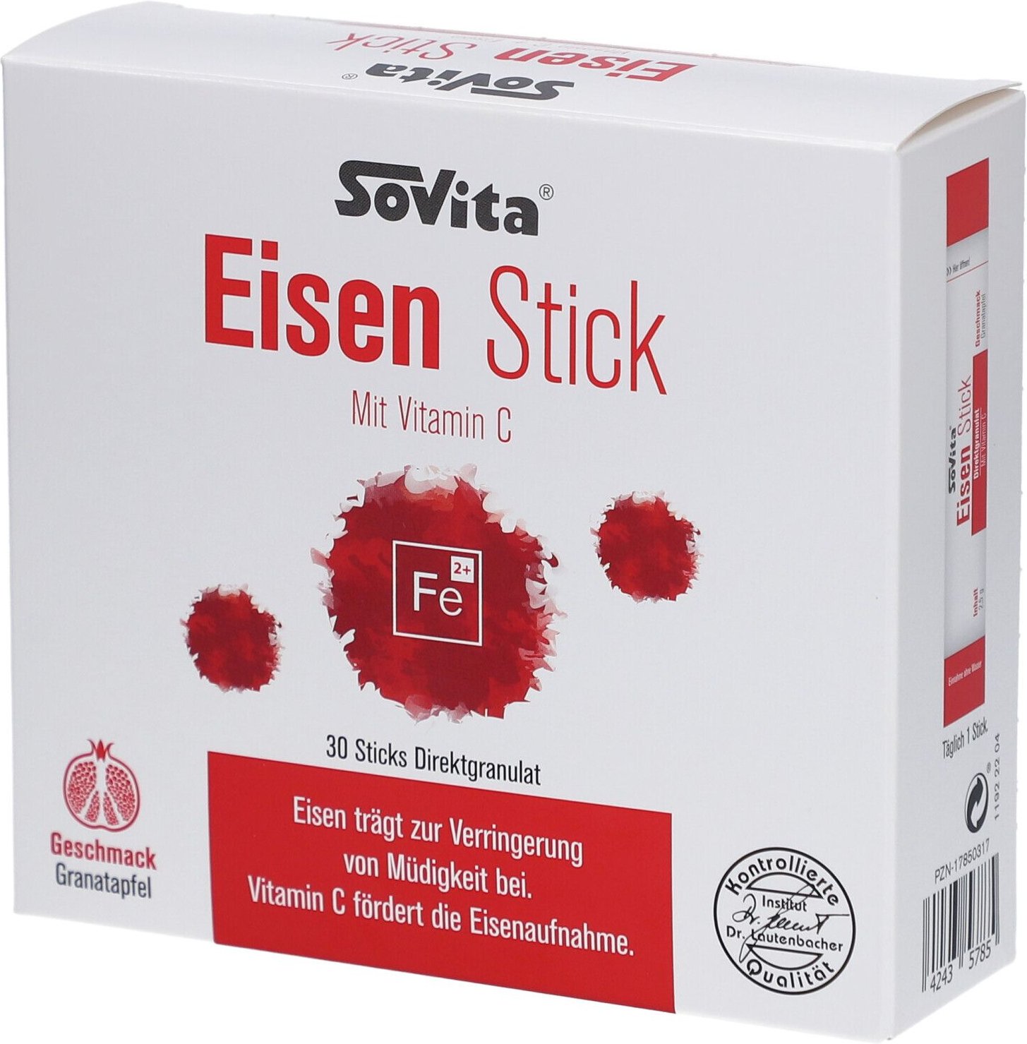 Sovita Eisen Granulat Sticks 30 St