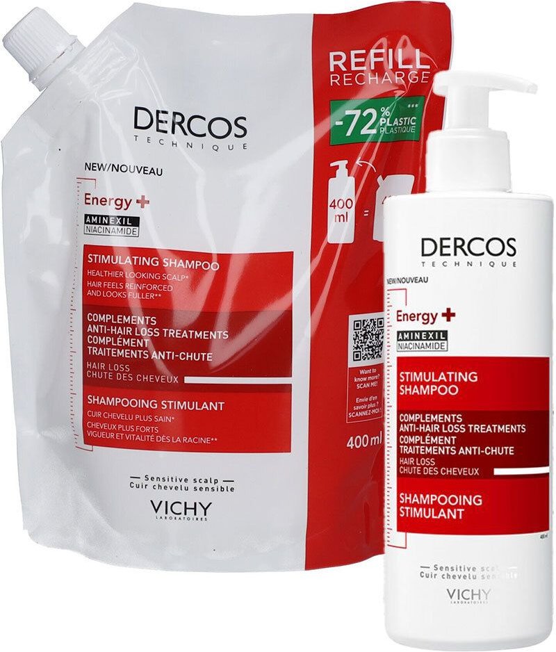 Vichy Dercos Vital Anti-Haarverlust Shampoo + 400+400 ml