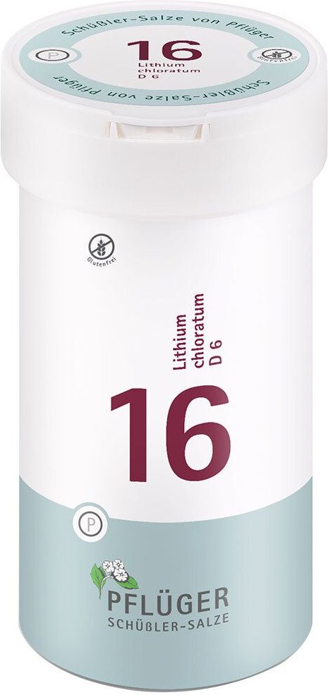 Thumbnail - Biochemie Pflüger 16 Lithium chloratum D 6 Tabl. 400 St Tabletten