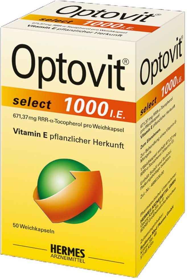 Optovit select 1.000 I.E. Kapseln