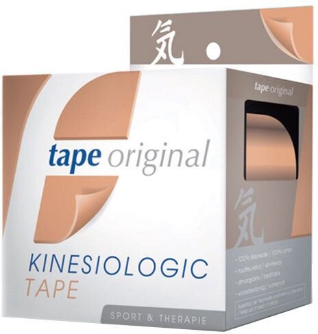 Kinesiologic tape original 5 cmx5 m beige 1 St Verband