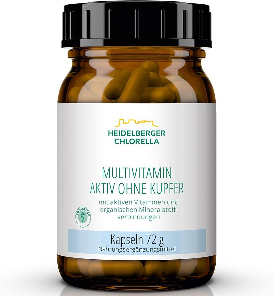 Multivitamin Aktiv ohne Kupfer Kapseln 120 St