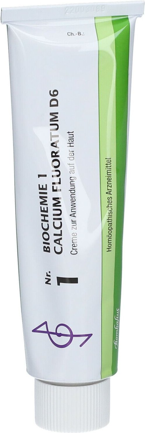 Thumbnail - Biochemie 1 Calcium fluoratum D 6 Creme 100 ml