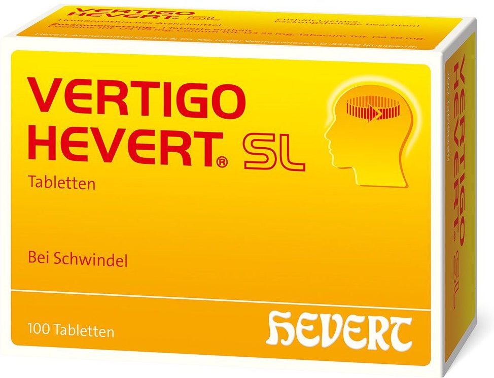 Thumbnail - Vertigo Hevert SL Tabletten