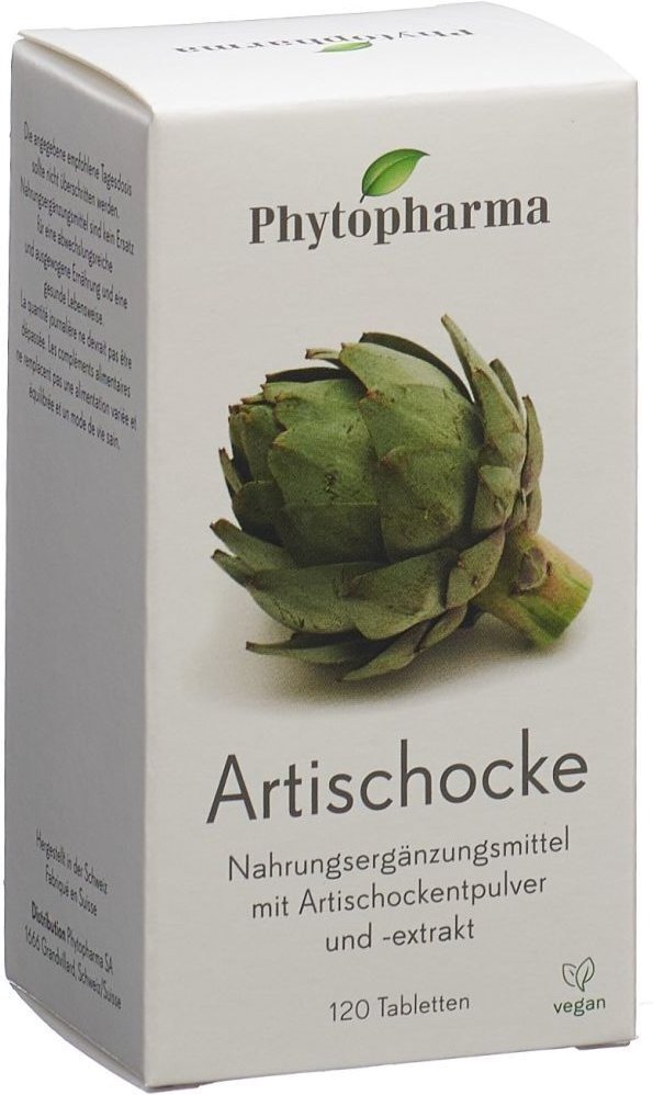 Phytopharma Artischocke Tabl 120 Stk St Tabletten