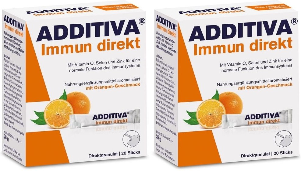 Additiva Immun Direkt Sticks 2x 2x20 St Granulat
