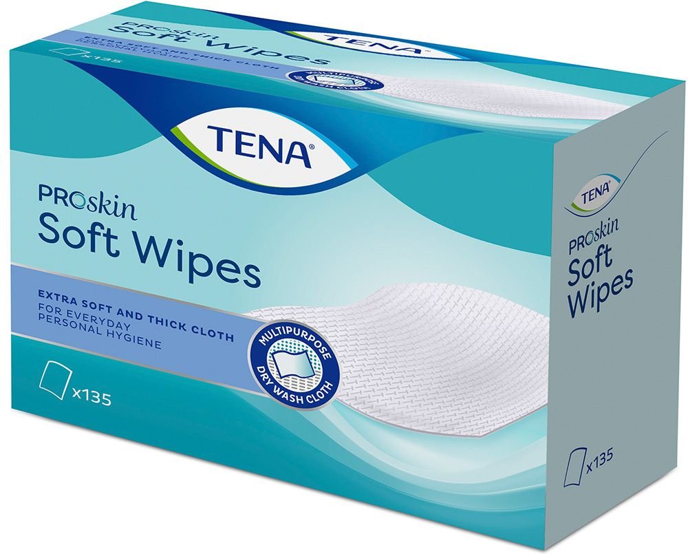 Tena Soft Wipe 19x30 cm 135 St Tücher