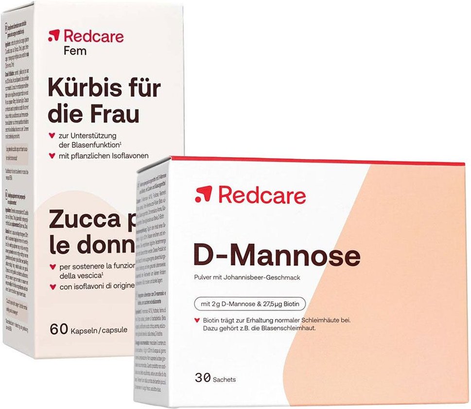 Redcare D-Mannose + Fem Kürbis für die Frau 1 St