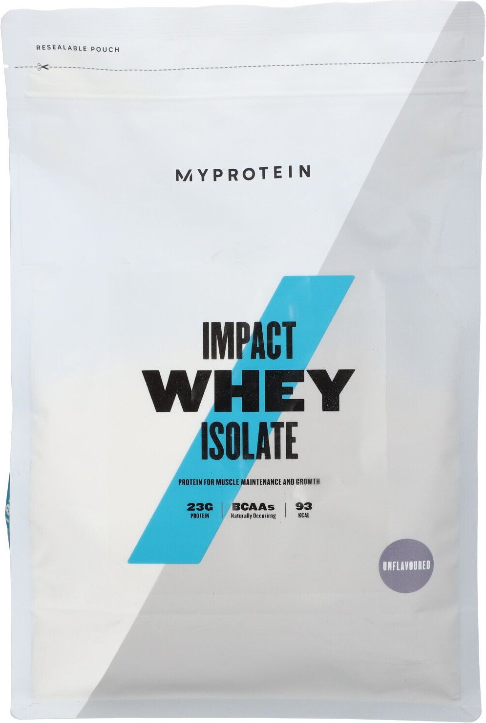 MyProtein Impact Whey Isolate (1000g) Unflavoured 1000 g Pulver