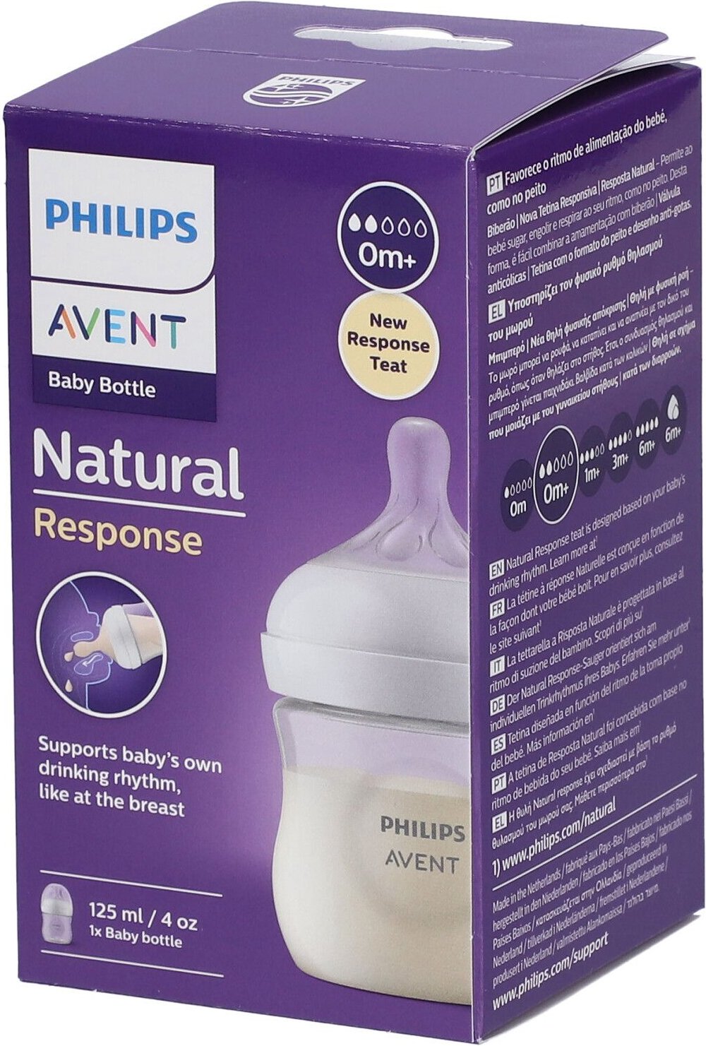 Philips Avent Natural Response Zuigfles Scy900/01 1 St Flaschen