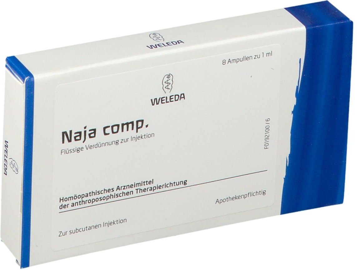Naja COMP.Ampullen 8 St Ampullen