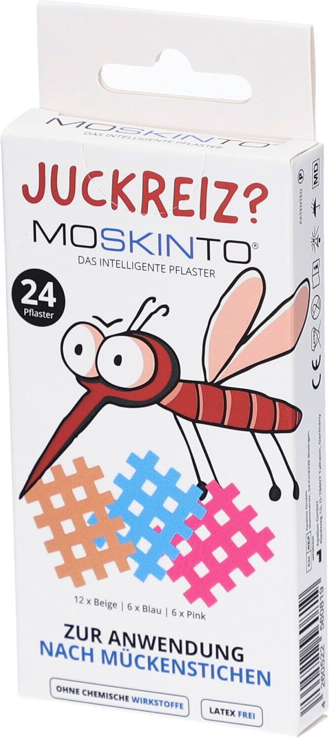 Moskinto Pflaster color Hängefaltschachtel Euro