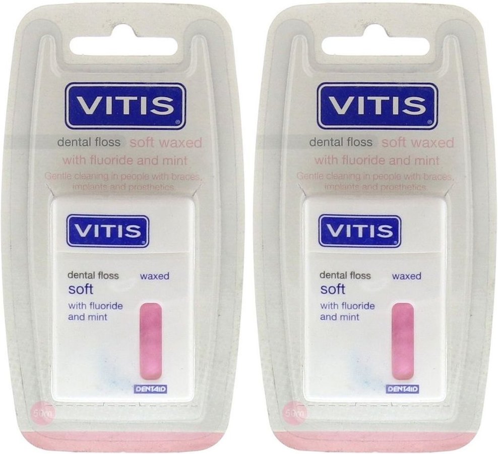 Vitis Zahnfloss Gewachstfm x2 2x1 St