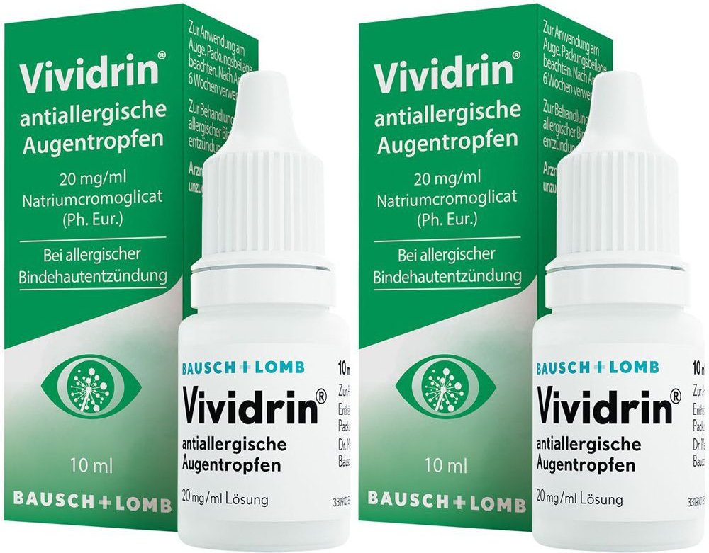 Thumbnail - Vividrin Antiallerg Augent Doppelpack 2x10 ml Lösung