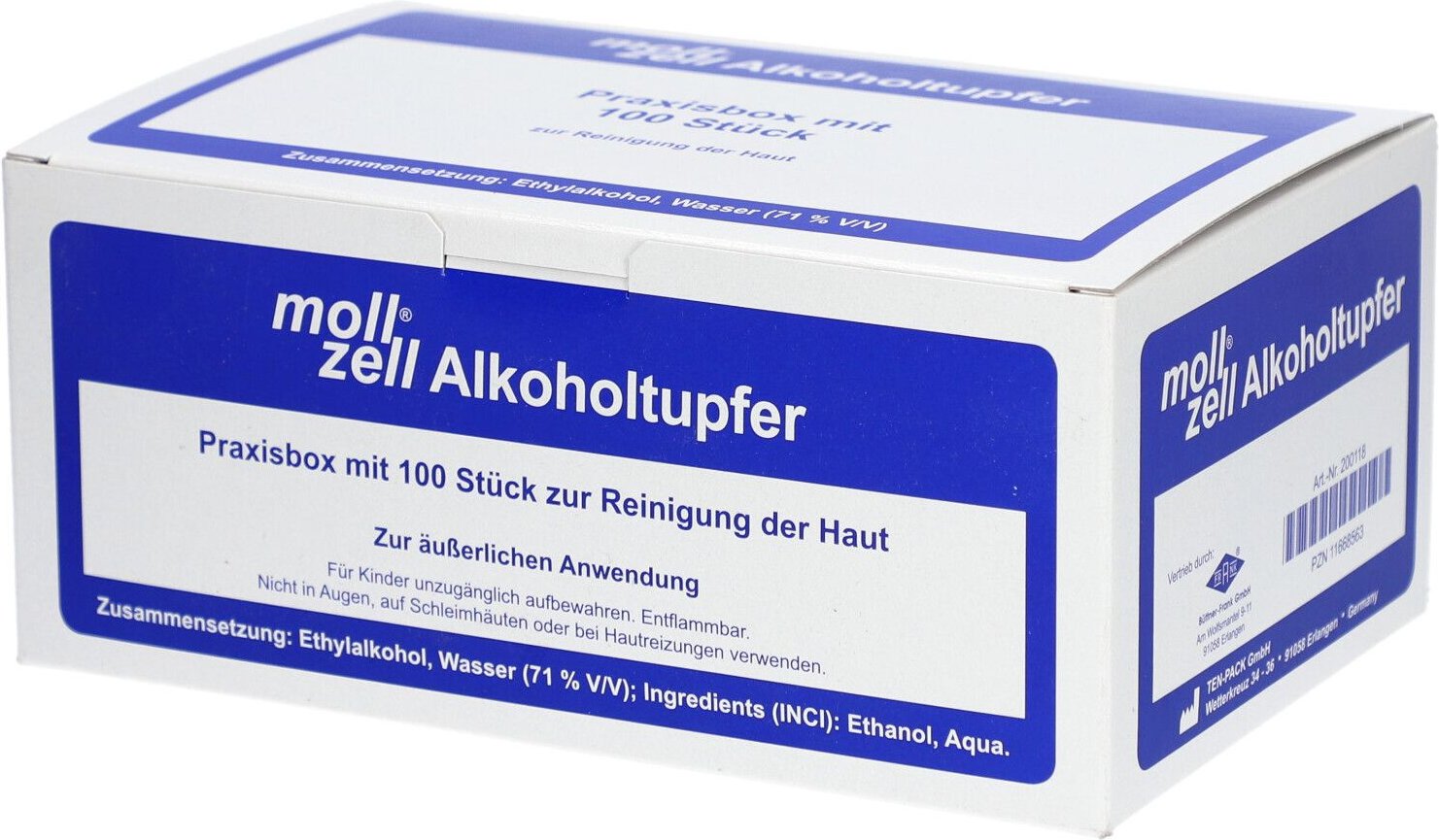 Moll-Zell Alkoholtupfer
