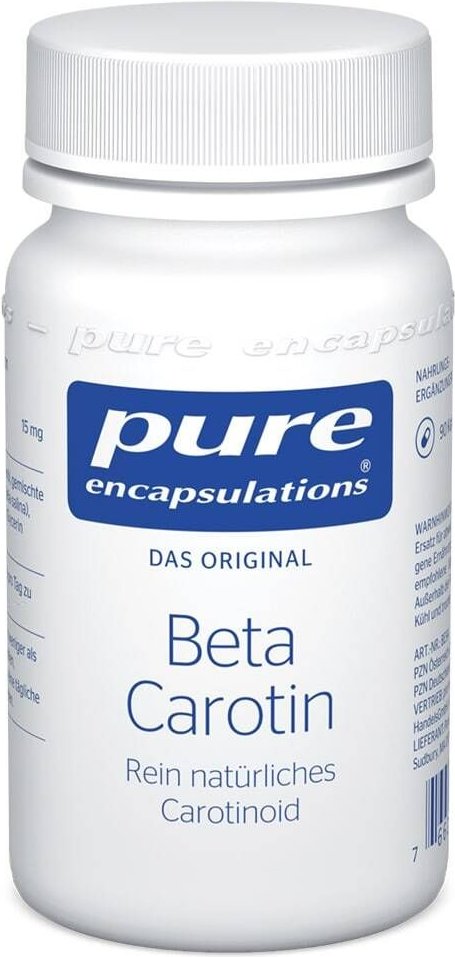 Pure Encapsulations Beta Carotin Kapseln 90 St