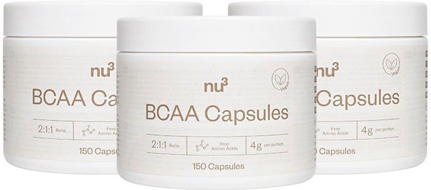 nu3 Power Bcaa 3x150 St Kapseln