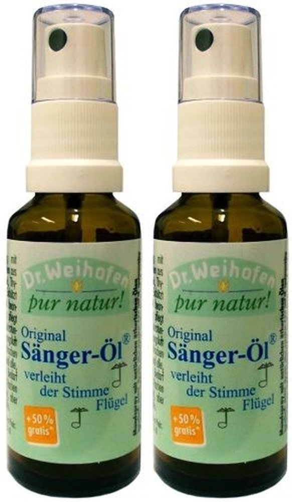 Sänger-Öl Dr.Weihofen pur natur Sprühflasche 2x 2x30 ml