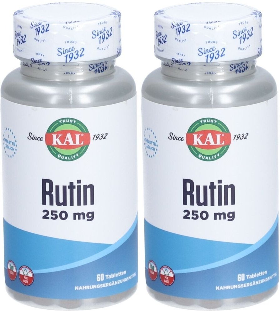 Rutin 250 mg KAL Tabletten 2x 2x60 St
