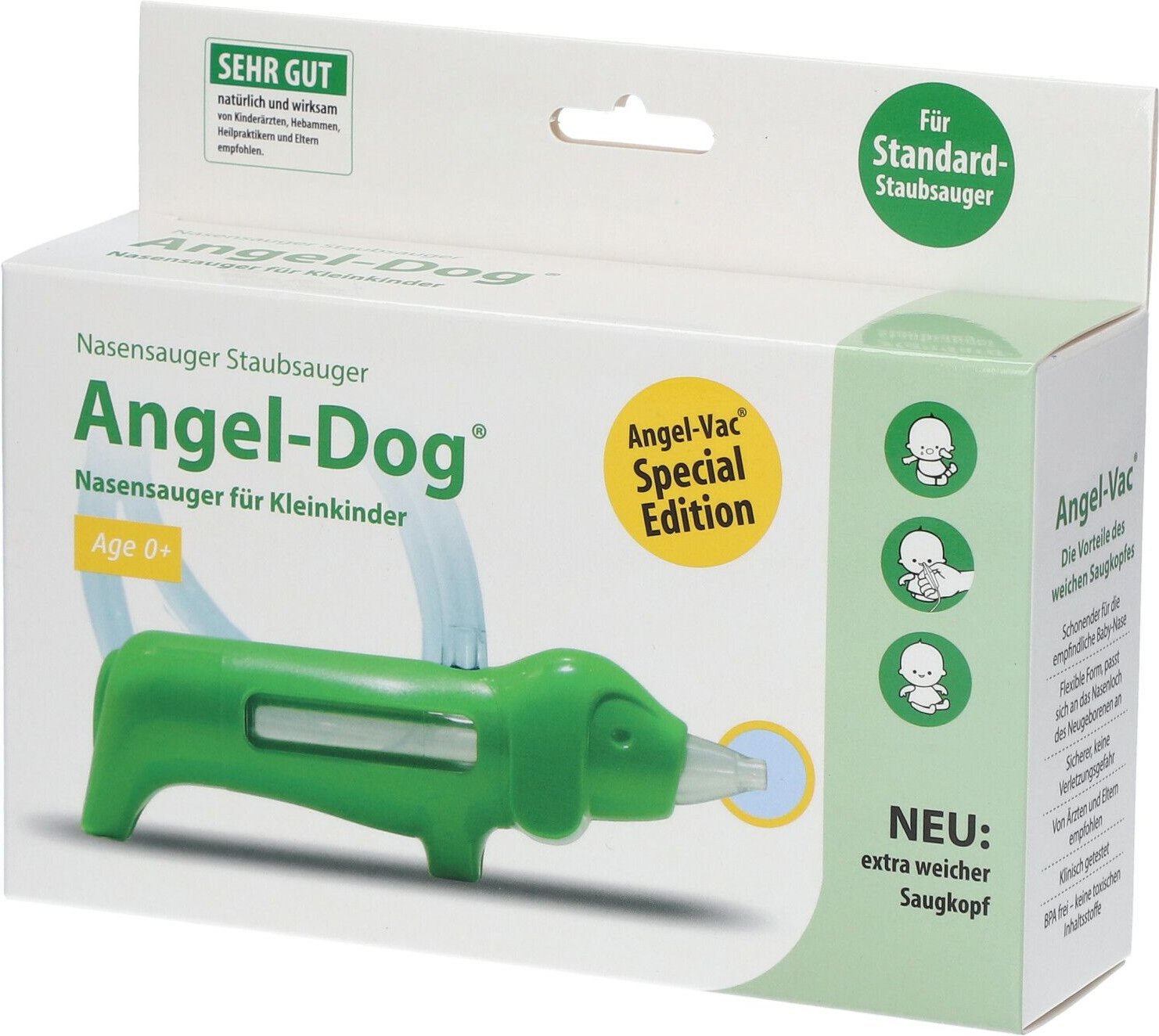 Angel-Vac Nasensauger Dog-Form f.Staubsaug.stand. 1 St Sauger