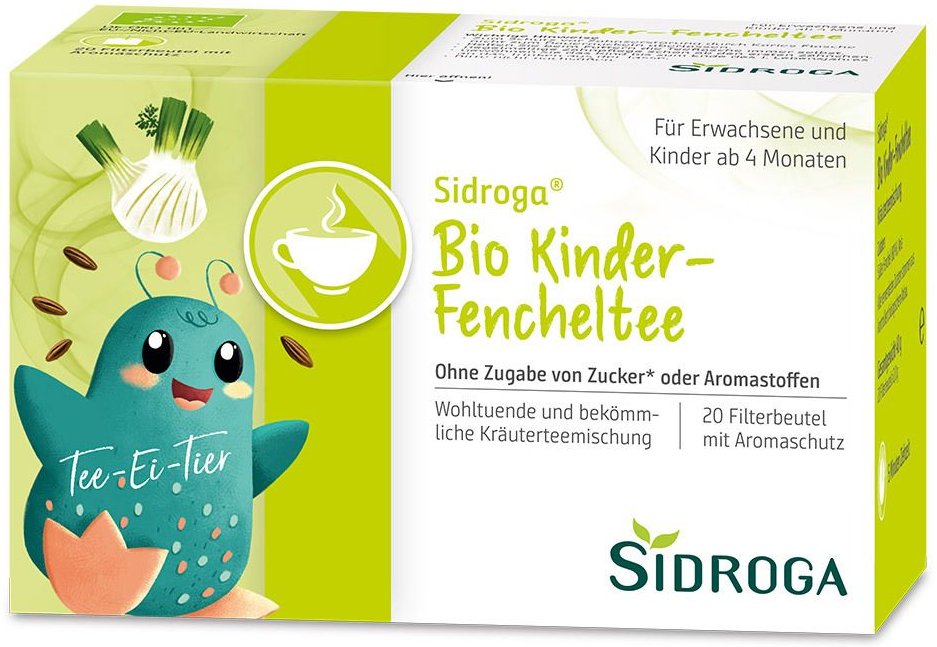 Thumbnail - Sidroga Bio Kinder-Fencheltee Filterbeutel 20x2 g Tee